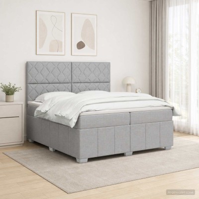 Spring bed with mattress...