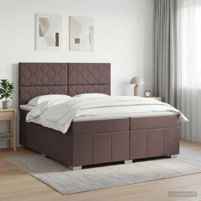 Spring bed with mattress...