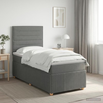 Spring bed with mattress...