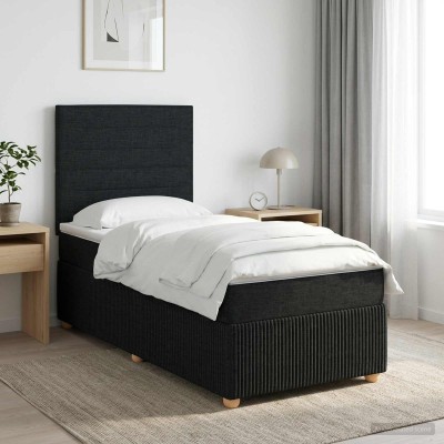 Spring bed with mattress...