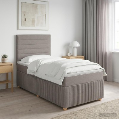 Spring bed with mattress...