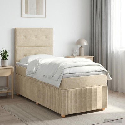 Spring bed with mattress...