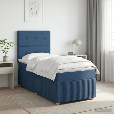 Spring bed with mattress...
