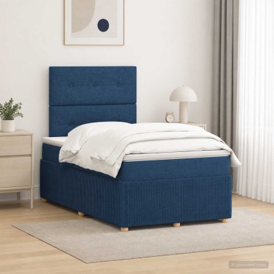 Spring bed with mattress...
