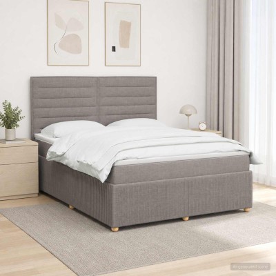 Spring bed with mattress...