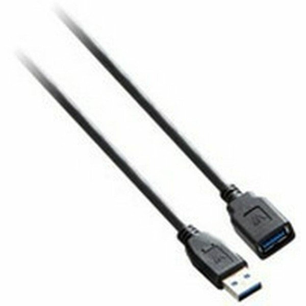 USB Cable V7 V7E2USB3EXT-03M Black 3 m