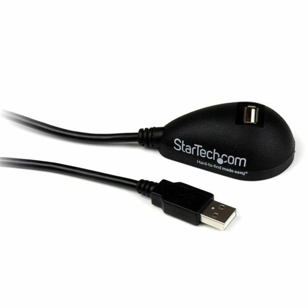 USB laidas Startech USBEXTAA5DSK USB A Juoda