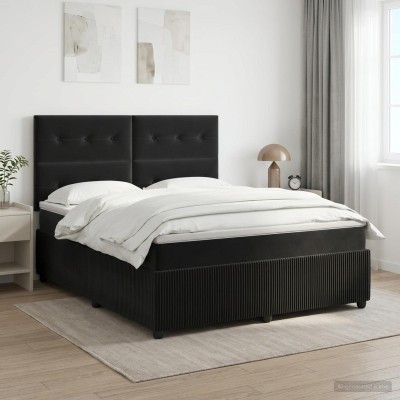 Spring bed with mattress...