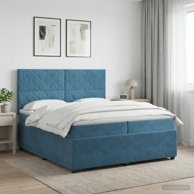 Spring bed with mattress...