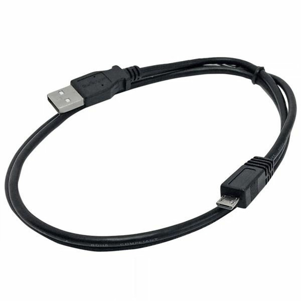 Kabelis USB į mikro USB Startech UUSBHAUB1M USB A Micro USB B Juoda