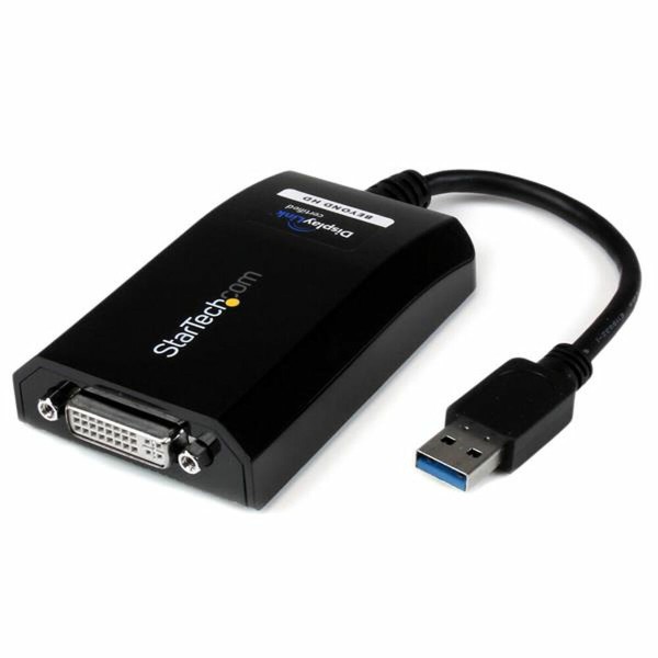 USB-адаптер Startech USB32DVIPRO USB A Чёрный