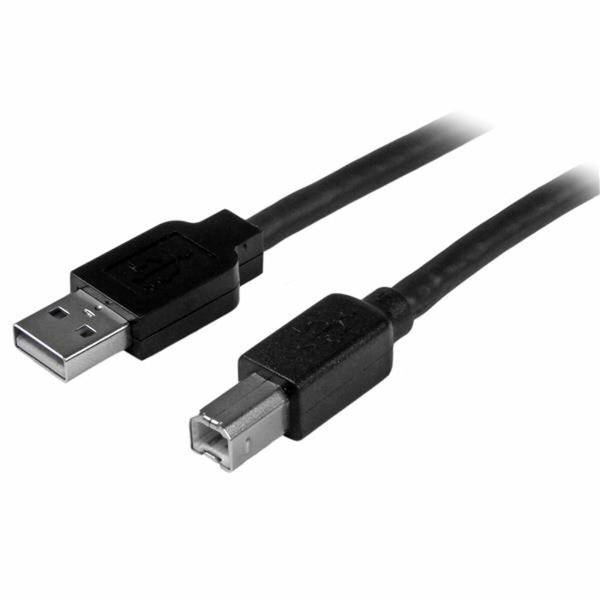 USB Cable Startech USB2HAB50AC Black Aluminium