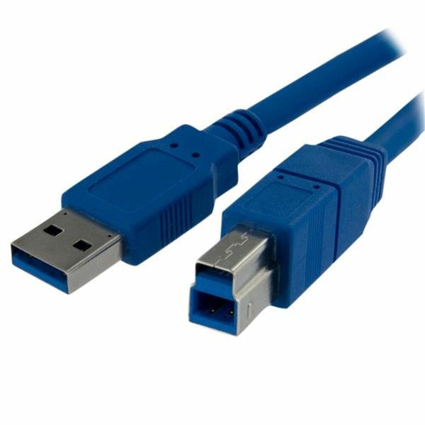 USB A - USB B Kaabel Startech USB3SAB1M Sinine