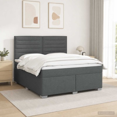 Spring bed with mattress...