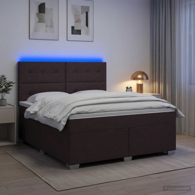 Spring bed with mattress...