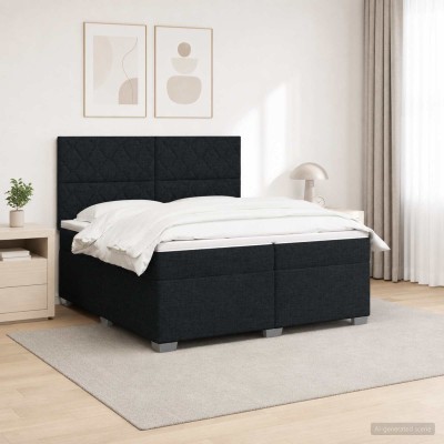 Spring bed with mattress...