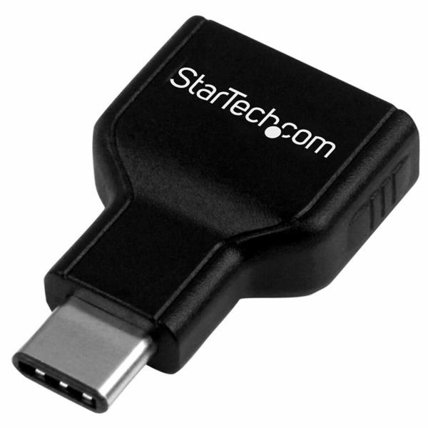 USB A to USB C Cable Startech USB31CAADG Black