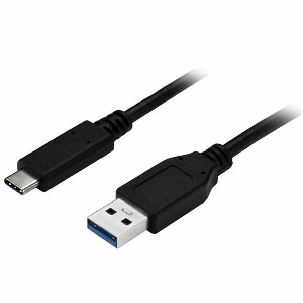 USB A to USB C Cable Startech USB315AC1M Black