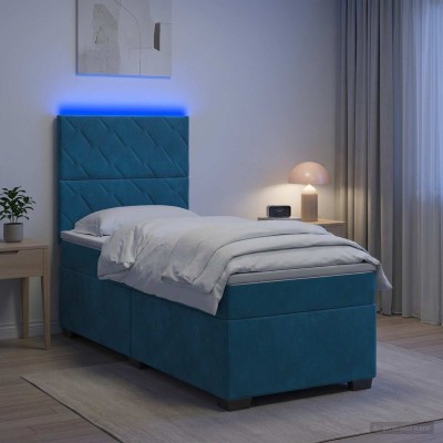 Spring bed with mattress...