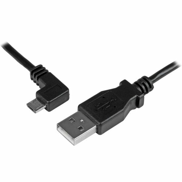 Kabelis USB į mikro USB Startech USBAUB1MLA Juoda 1 m