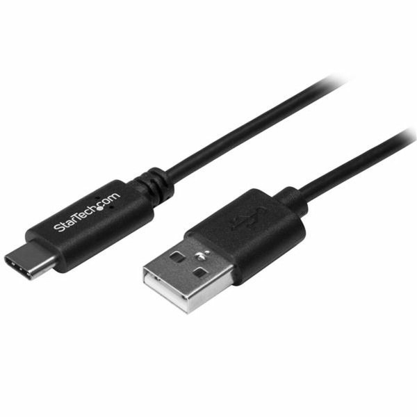 USB A uz USB C Kabelis Startech USB2AC2M USB C USB A Melns