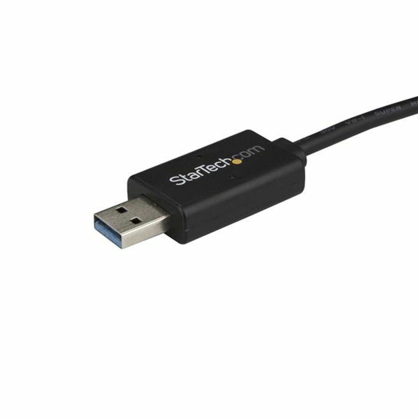 Кабель USB A — USB C Startech USBC3LINK Чёрный