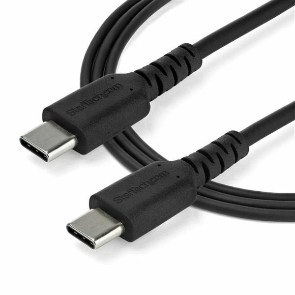 Кабель USB C Startech RUSB2CC1MB Чёрный