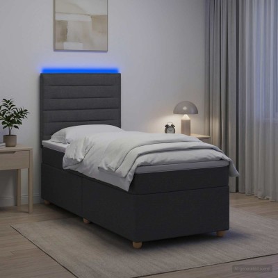 Spring bed with mattress...