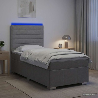 LED bed mattress with LED...