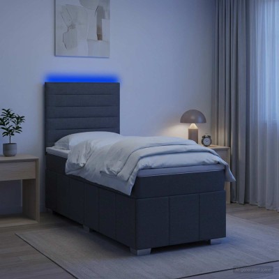 LED bed mattress with LED...