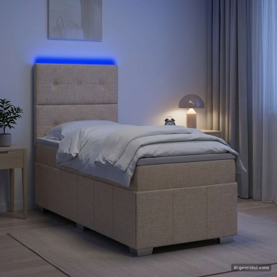 LED bed mattress with LED...