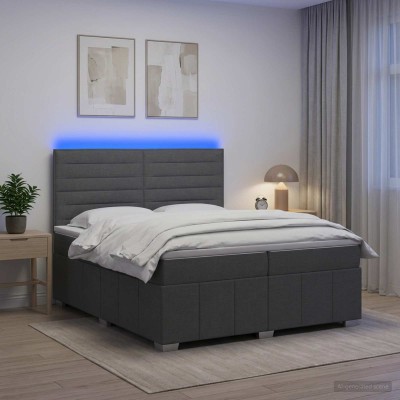 LED bed mattress with LED...