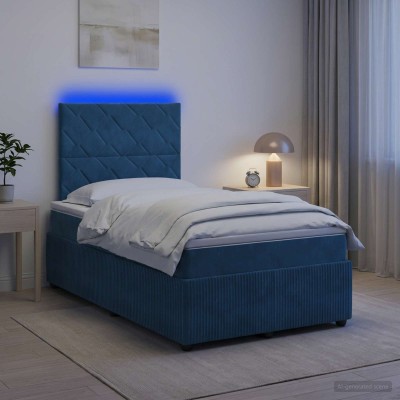LED bed mattress with LED...