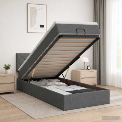 Adjustable bed with...