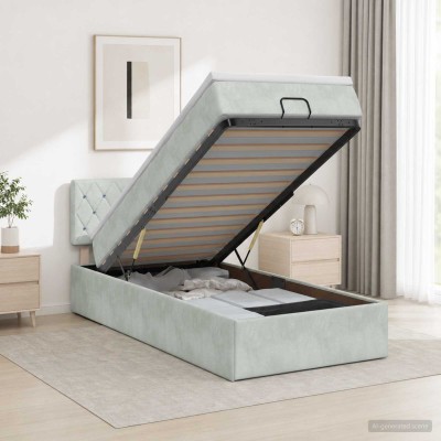 Adjustable bed with...