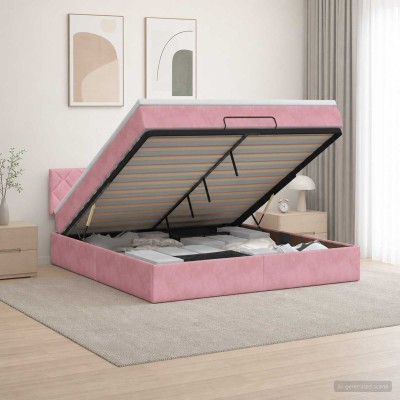 Adjustable bed with...