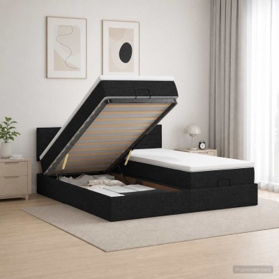 Adjustable bed with...