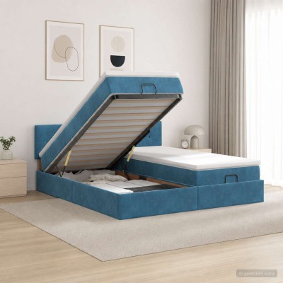 Adjustable bed with...