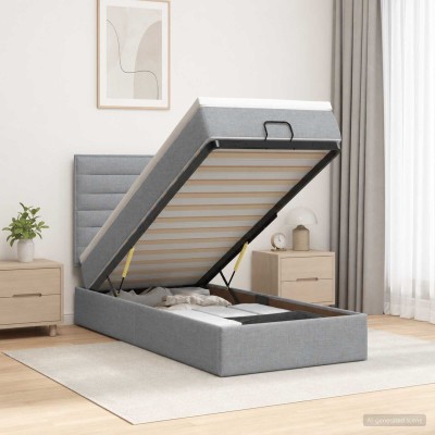 Adjustable bed with...