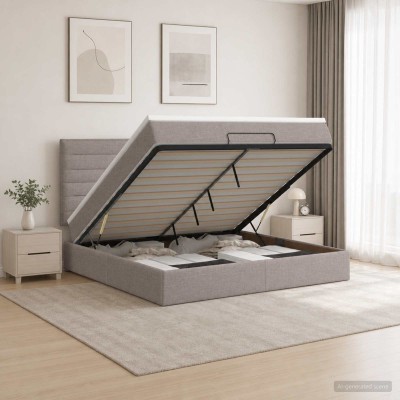 Adjustable bed with...