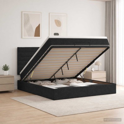 Adjustable bed with...