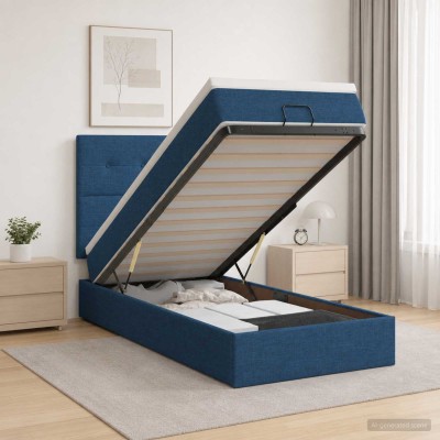 Adjustable bed with...