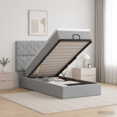 Adjustable bed with...