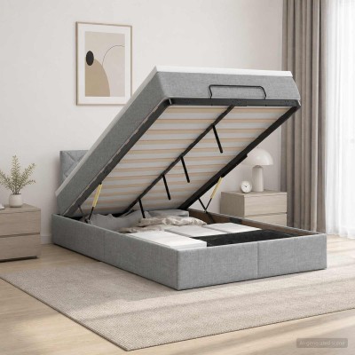 Adjustable bed with...