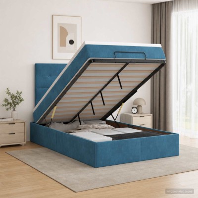Adjustable bed with...