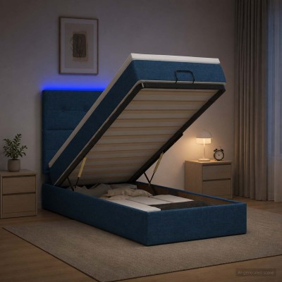 Ottoman bed with mattress...