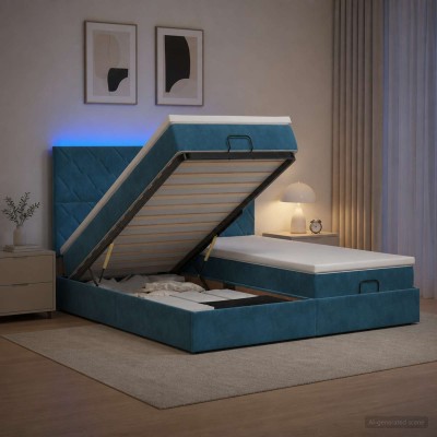 Ottoman bed with mattress...