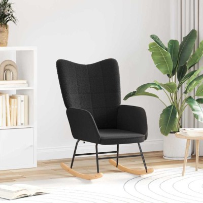 Rocking chair Black Sherpa...