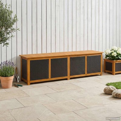 Garden storage box 185 L...