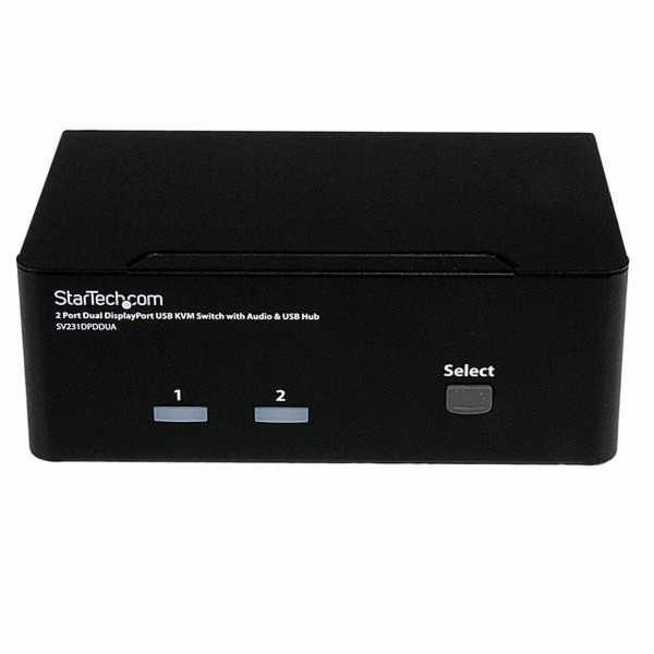 2-Port KVM Switch Startech SV231DPDDUA Must